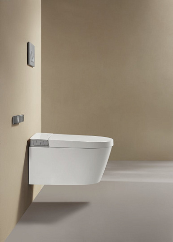 Унитаз SMART ARROW AKH1051H с сиденьем белый Унитаз SMART ARROW AKH1051H с сиденьем белый
