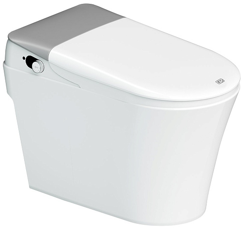 Унитаз SMART СмартЖум Т80-S TOILET80SGR с сиденьем Унитаз SMART СмартЖум Т80-S TOILET80SGR с сиденьем