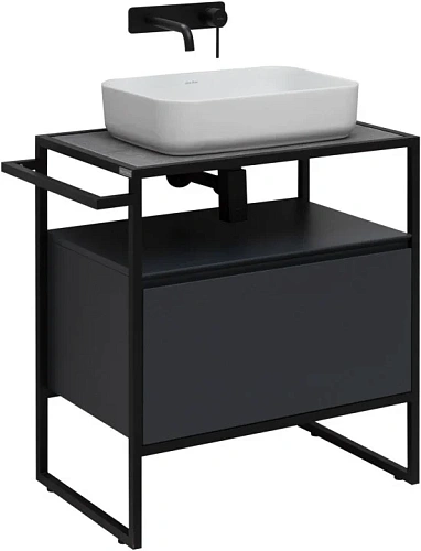 Тумба под раковину Allen Brau Priority 1.31001.AM 70 anthracite matt Тумба под раковину Allen Brau Priority 1.31001.AM 70 anthracite matt