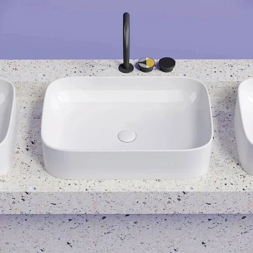 Раковина Ceramica Nova ELEMENT CN6053 белый накладная Раковина Ceramica Nova ELEMENT CN6053 белый накладная