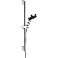 Душевой гарнитур Hansgrohe 105 3jet Relaxation EcoSmart cо штангой 65 см 24161000, хром Душевой гарнитур Hansgrohe 105 3jet Relaxation EcoSmart cо штангой 65 см 24161000, хром