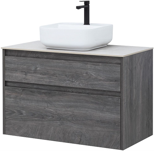 Тумба под раковину Aquanet Nova Lite 90 дуб рошелье (2 ящика) 00242267 Тумба под раковину Aquanet Nova Lite 90 дуб рошелье (2 ящика) 00242267