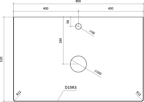 Комплект мебели STWORKI Берген 80 серая с темной столешницей, с раковиной на выбор 549495 Комплект мебели STWORKI Берген 80 серая с темной столешницей, с раковиной на выбор 549495