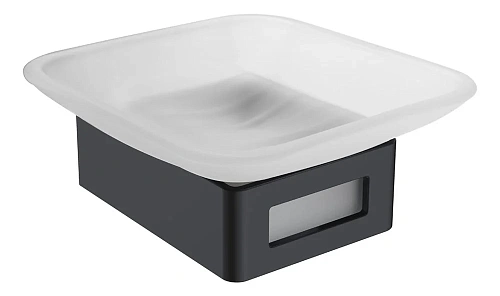 Мыльница Boheme Chrome & Black Q 10943-CR-B Мыльница Boheme Chrome & Black Q 10943-CR-B