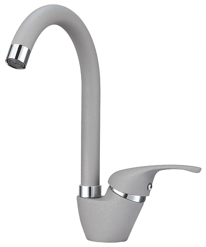 Смеситель для кухни Granula 1024, АЛЮМИНИУМ Смеситель для кухни Granula 1024, АЛЮМИНИУМ