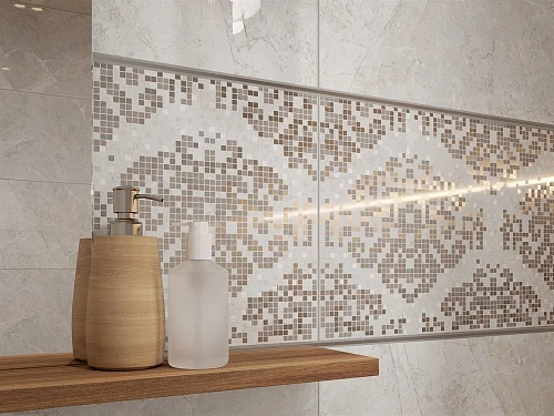 Бордюр Cersanit Dallas светло-серый 6x60 DA1L521 Бордюр Cersanit Dallas светло-серый 6x60 DA1L521