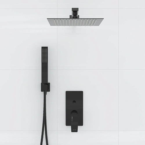 Душевая система WasserKRAFT A66209 встраиваемая черный Душевая система WasserKRAFT A66209 встраиваемая черный