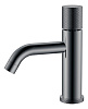 Картинка анонса товара «смеситель для раковины boheme stick gun metal низкий с ручкой touch 121-sgm.2 графит глянец»