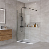 Картинка анонса товара «душевая перегородка belbagno kraft-l-1-90-c-nero»