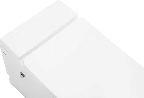 Унитаз приставной ABBER Rechteck AC1213P белый с импульсным смывом с крышкой микролифт Унитаз приставной ABBER Rechteck AC1213P белый с импульсным смывом с крышкой микролифт