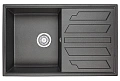 Кухонная мойка Granula 8002, ЧЁРНЫЙ, кварц 790х500 Кухонная мойка Granula 8002, ЧЁРНЫЙ, кварц 790х500