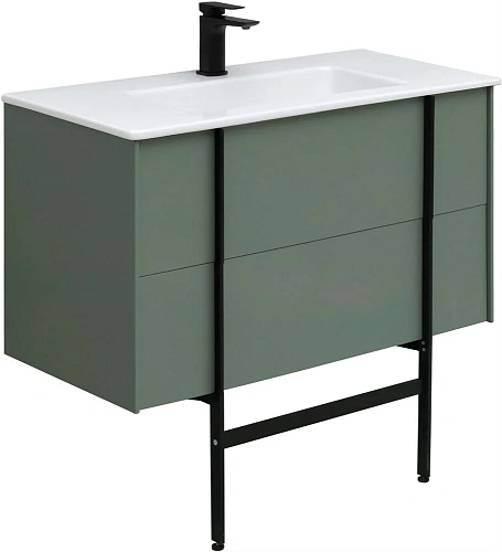 Тумба под раковину Allen Brau Reality 90 1.32006.CGM олива матовый Тумба под раковину Allen Brau Reality 90 1.32006.CGM олива матовый