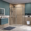 Душевой уголок BelBagno SOFT_CLOSE-1-AH-1-150/90-C-GM 150x90 см, профиль оружейная сталь, стекло прозрачное Душевой уголок BelBagno SOFT_CLOSE-1-AH-1-150/90-C-GM 150x90 см, профиль оружейная сталь, стекло прозрачное