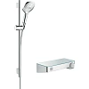 Душевой гарнитур Hansgrohe ShowerTablet Select 300/Raindance Select E 120 3jet/Combi 27026400, белый Душевой гарнитур Hansgrohe ShowerTablet Select 300/Raindance Select E 120 3jet/Combi 27026400, белый