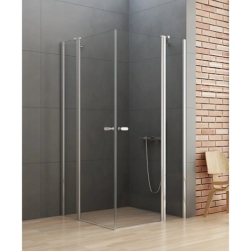 Душевой уголок NEW TRENDY NEW SOLEO 2D 100x120x195 K-0411 (хром) Душевой уголок NEW TRENDY NEW SOLEO 2D 100x120x195 K-0411 (хром)