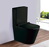 Картинка анонса товара «унитаз напольный esbano alagon-c (esunalagcmb) matt black 640x385x825 с крышкой микролифт»