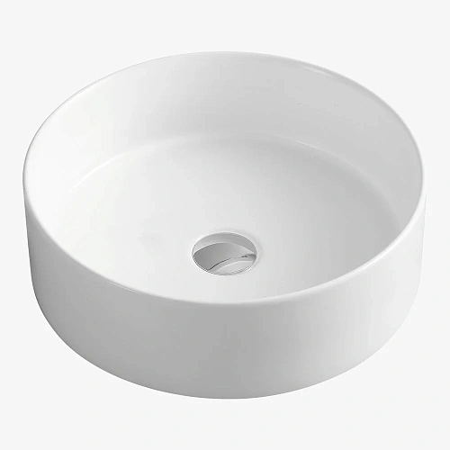 Раковина Sintesi SIN-LVB-APP-416 накладная белая 410x410x140, без отверстия под смеситель Раковина Sintesi SIN-LVB-APP-416 накладная белая 410x410x140, без отверстия под смеситель