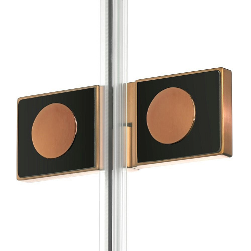 Душевая дверь NEW TRENDY NEW SOLEO COPPER BRUSHED L 100x195 D-0505A (брашированная медь) Душевая дверь NEW TRENDY NEW SOLEO COPPER BRUSHED L 100x195 D-0505A (брашированная медь)