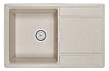 Кухонная мойка Granula 7804, ПИРИТ, кварц 780х500