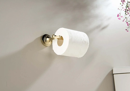 Держатель туалетной бумаги Aquatek КЛАССИК AQ4508PG золото полированное Держатель туалетной бумаги Aquatek КЛАССИК AQ4508PG золото полированное