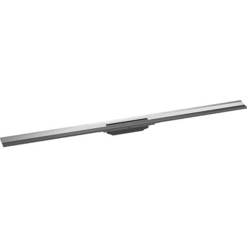 Решетка для водоотводящего желоба Hansgrohe RainDrain Flex, 120 см, укорачиваемая 56054000, хром Решетка для водоотводящего желоба Hansgrohe RainDrain Flex, 120 см, укорачиваемая 56054000, хром