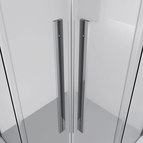Душевой уголок Niagara Nova NG-6622-34 (80x80x195) квадратная, раздвижная, хром, стекло прозрачное Душевой уголок Niagara Nova NG-6622-34 (80x80x195) квадратная, раздвижная, хром, стекло прозрачное