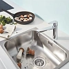 Смеситель для кухни GROHE Start Edge, средний излив, хром (31697000) Смеситель для кухни GROHE Start Edge, средний излив, хром (31697000)