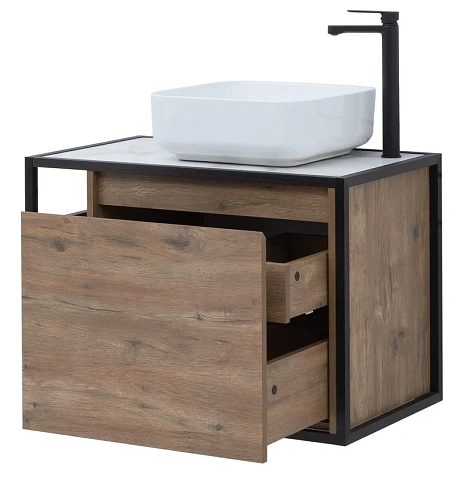 Тумба под раковину Aquanet Nova Lite Loft 75 R дуб рустикальный 00261657 Тумба под раковину Aquanet Nova Lite Loft 75 R дуб рустикальный 00261657