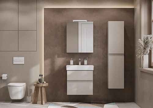 Зеркальный шкаф Roca Oleta 60 левый, капучино, A857645515 Зеркальный шкаф Roca Oleta 60 левый, капучино, A857645515