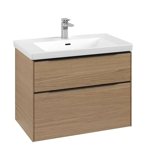 Тумба под раковину Villeroy & Boch Subway 3.0 с подсветкой Nordic Oak / Nordic Oak C574L1VJ Тумба под раковину Villeroy & Boch Subway 3.0 с подсветкой Nordic Oak / Nordic Oak C574L1VJ