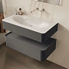 Тумба под раковину Vincea Caprise 1000 VMC-4CA100MG подвесная, серый матовый Тумба под раковину Vincea Caprise 1000 VMC-4CA100MG подвесная, серый матовый