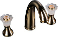 Смеситель для раковины Boheme Сamelia 297-Camelia на 3 отверстия Смеситель для раковины Boheme Сamelia 297-Camelia на 3 отверстия