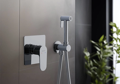 Гигиенический душ Aquatek ОБЕРОН AQ1219CR Хром, встраиваемый Гигиенический душ Aquatek ОБЕРОН AQ1219CR Хром, встраиваемый