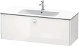 Тумба под раковину Duravit Brioso BR400402222 подвесная 122 см белый глянцевый Тумба под раковину Duravit Brioso BR400402222 подвесная 122 см белый глянцевый