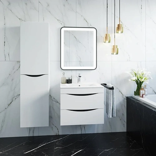 Тумба с раковиной IDDIS Cloud 60 подвесная белая (CLO60W0i95K) Тумба с раковиной IDDIS Cloud 60 подвесная белая (CLO60W0i95K)