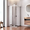 Душевой уголок AM.PM Sunny W87G-403-9090-MT 90x90 серебро, стекло прозрачное Душевой уголок AM.PM Sunny W87G-403-9090-MT 90x90 серебро, стекло прозрачное