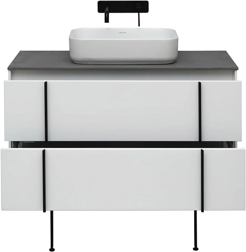 Тумба под раковину Allen Brau Reality 120 1.32008.WM белый матовый Тумба под раковину Allen Brau Reality 120 1.32008.WM белый матовый