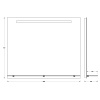 Зеркало Evoform Ledline-S BY 2157 90х75 см Зеркало Evoform Ledline-S BY 2157 90х75 см