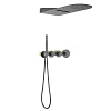 Душевая система Timo Saona SX-2350/18SM встраиваемая с термостатом черное золото Душевая система Timo Saona SX-2350/18SM встраиваемая с термостатом черное золото