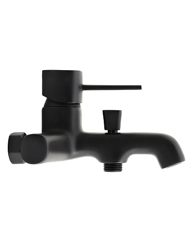 Смеситель для ванны Orange Karl M05-100b матовый черный Смеситель для ванны Orange Karl M05-100b матовый черный