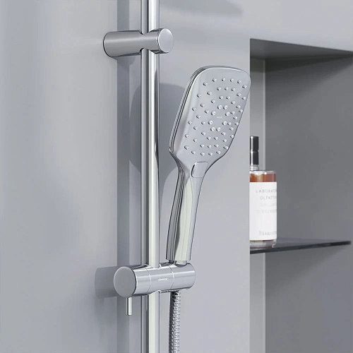 Душевая система Damixa Eclipse 931000000 верхний душ 220мм, штанга 1010 мм, хром Душевая система Damixa Eclipse 931000000 верхний душ 220мм, штанга 1010 мм, хром