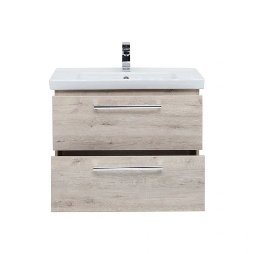 Тумба под раковину DREJA GIO, 80 см, подвесная, 2 ящика, дуб кантри 77.0104D Тумба под раковину DREJA GIO, 80 см, подвесная, 2 ящика, дуб кантри 77.0104D