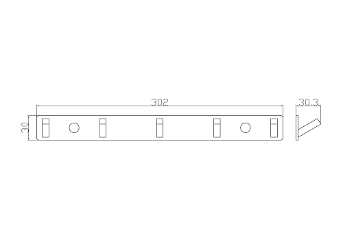 Крючок Wonzon & Woghand хром (WW-9385-5) Крючок Wonzon & Woghand хром (WW-9385-5)