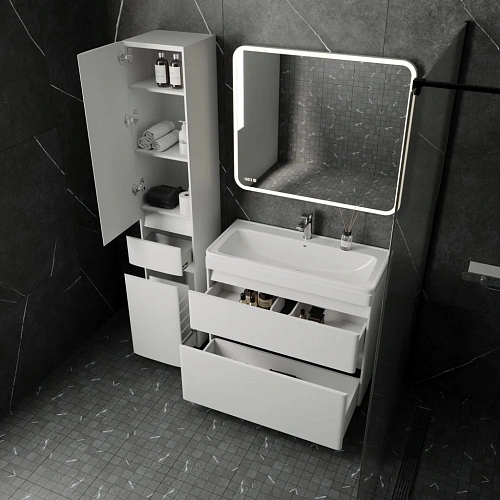 Шкаф-пенал Style Line Атлантика 35 L с корзиной, Люкс антискрейч, PLUS СС-00002257 Шкаф-пенал Style Line Атлантика 35 L с корзиной, Люкс антискрейч, PLUS СС-00002257