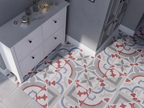 Керамогранит Cersanit Motley цветок многоцветный 29,8x29,8 MO4A453 Керамогранит Cersanit Motley цветок многоцветный 29,8x29,8 MO4A453