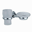 Мыльница WasserKRAFT Aller K-1126 Держатель стакана и мыльницы Мыльница WasserKRAFT Aller K-1126 Держатель стакана и мыльницы