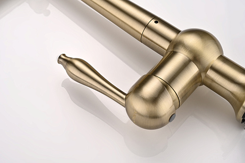 Смеситель для кухни Paulmark Retro бронза Re213226-BR Смеситель для кухни Paulmark Retro бронза Re213226-BR