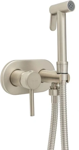 Гигиенический душ Allen Brau Priority 5.31005-BN (с внутренней частью) никель браш Гигиенический душ Allen Brau Priority 5.31005-BN (с внутренней частью) никель браш