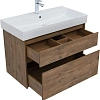 Тумба под раковину Aquanet Nova Lite 85 дуб рустикальный, 2 ящика 00249954 Тумба под раковину Aquanet Nova Lite 85 дуб рустикальный, 2 ящика 00249954