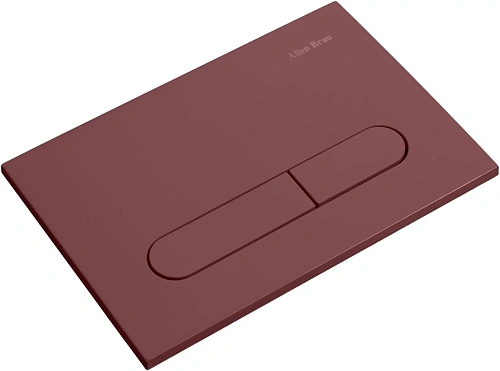 Клавиша смыва Allen Brau Project Color 9.2PR01.BD бордо Клавиша смыва Allen Brau Project Color 9.2PR01.BD бордо